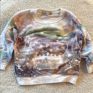 Stella MC Cartney Colorful Galaxy Print Sweatshirt